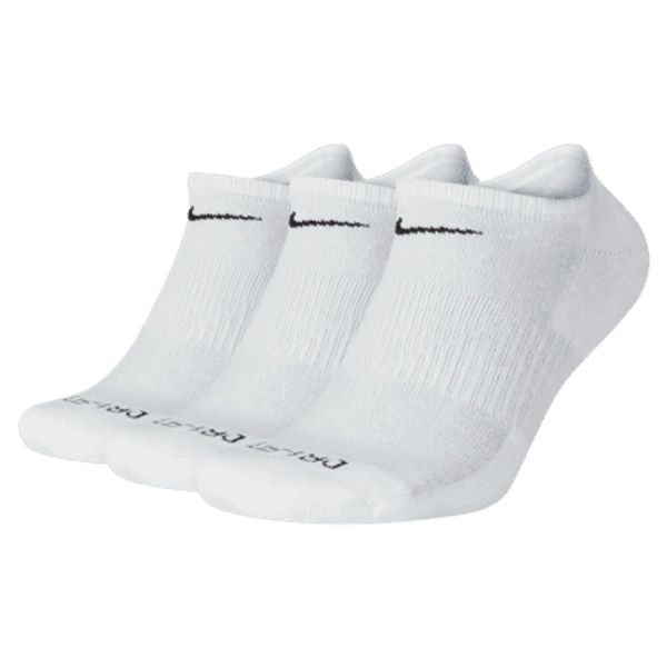Nike Everyday Plus Cushion Training No-Show Socks (3 Pairs)