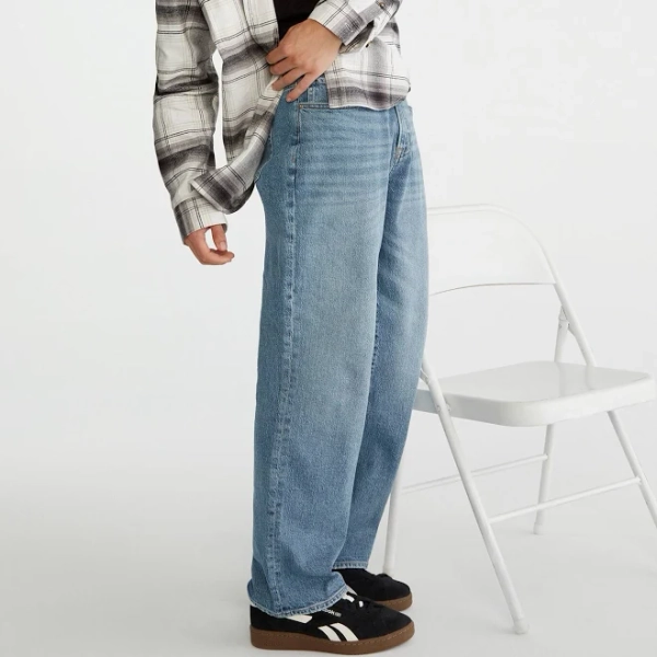 Aeropostale Men's Baggy Cotton Jeans