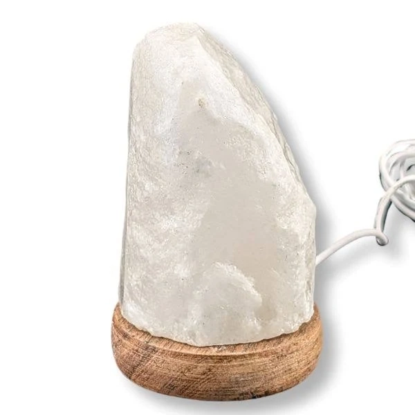 Rocks Himalayan Salt Crystal Lamp White USB | Earthworks
