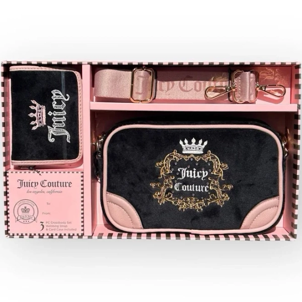 Juicy Couture Heritage Camera 3 Piece BOX SET