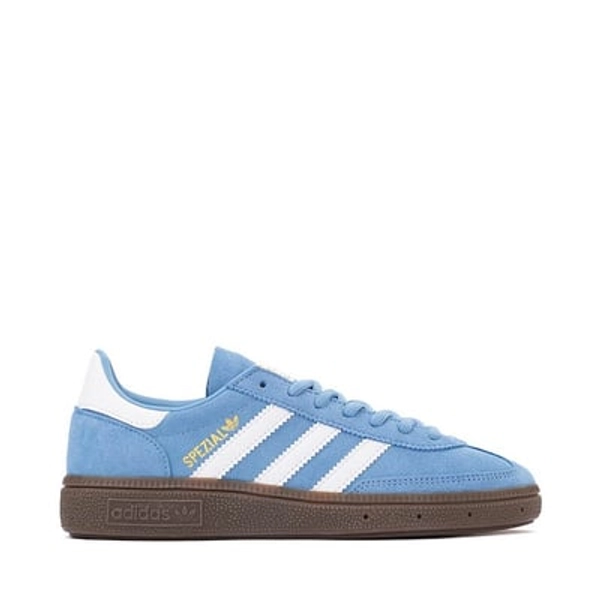 Womens adidas Handball Spezial Athletic Shoe - Light Blue / White / Gum