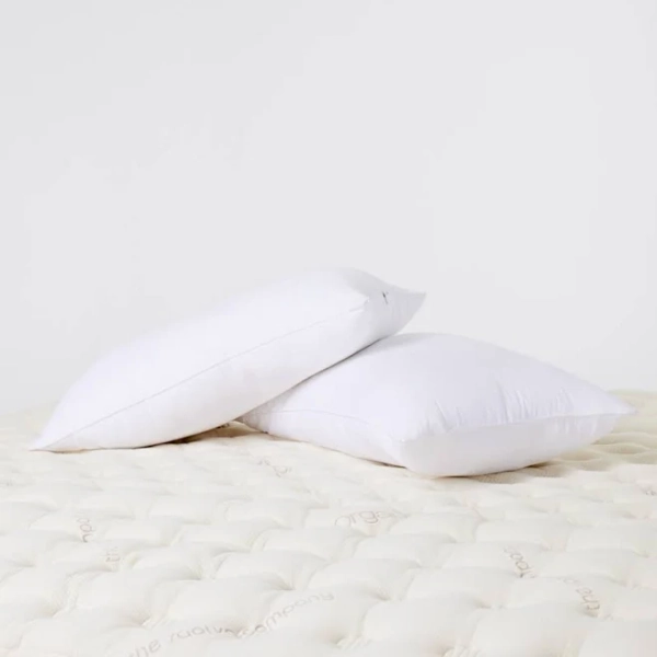 Saatva Cloud Memory Foam Pillow, King, White