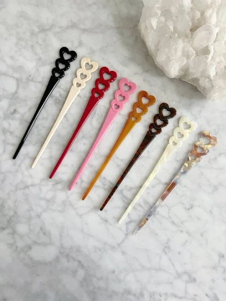 Resin Marble Hair Stick