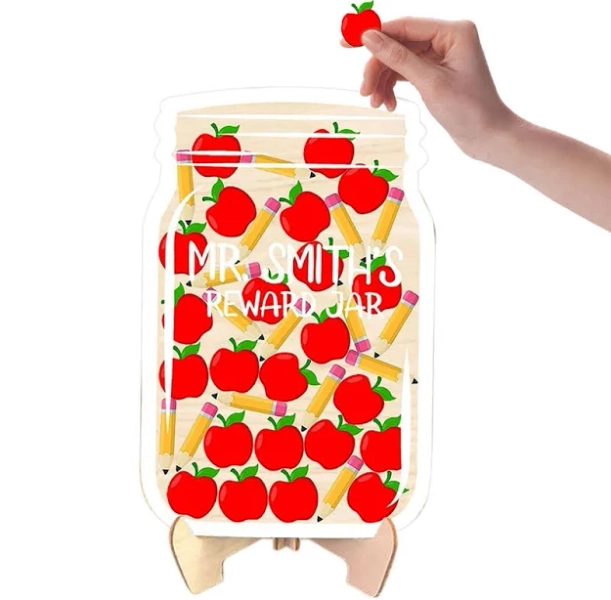 Personalized Stars Magnetic Rewards Jar