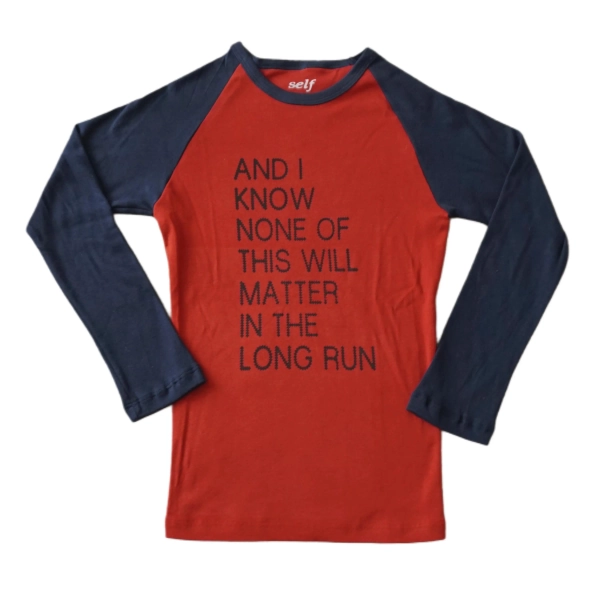 I want you to love me lyrics two sided raglan long sleeve top l y2k graphic tees
