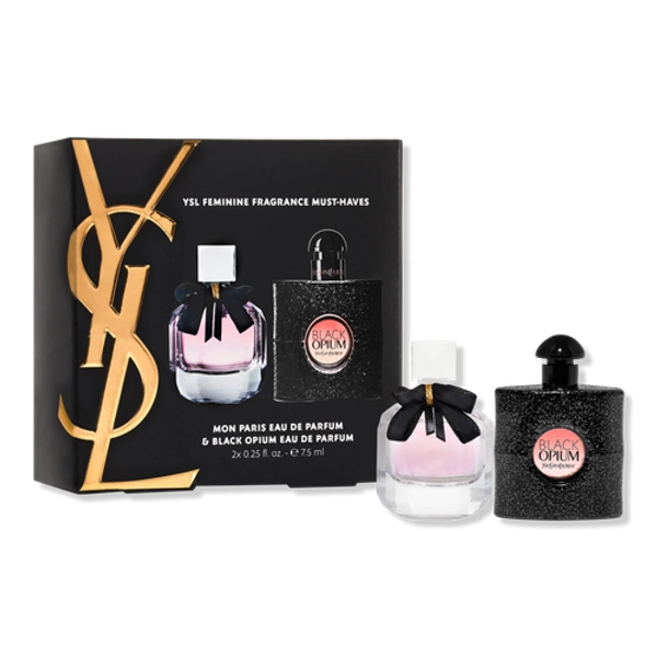 YSL Mon Paris and Black Opium Set