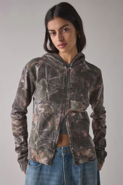 Jaded London Mist Mini Monster Full-Zip Hoodie Sweatshirt