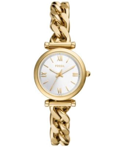 Women's Carlie Three-Hand Gold-Tone Stainless Steel Watch 28mm