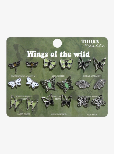 Thorn & Fable Wind Of The Wild Stud Earring Set