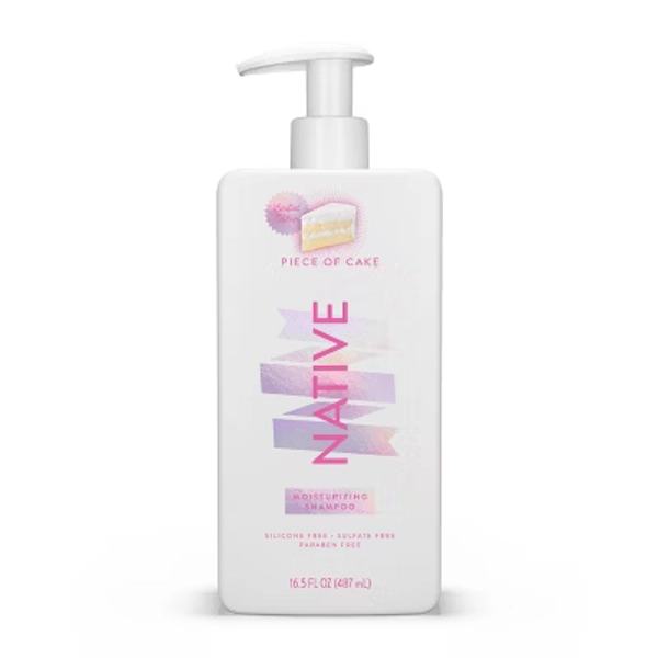 Native Limited Edition Piece of Cake Moisturizing Shampoo - 16.5 fl oz: For Daily Use, All Hair Types, Dye-Free, Paraben-Free