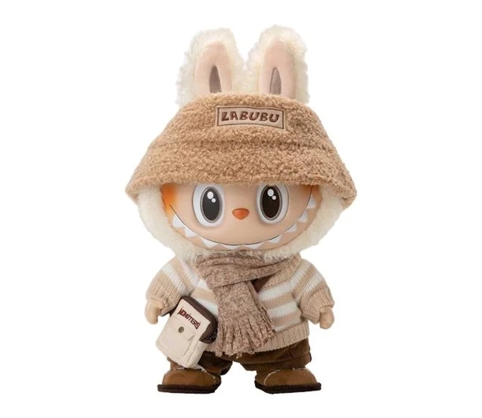 POP MART Labubu The Monsters Dress Be Latte Vinyl Plush Doll