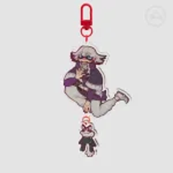 Fu Gachiakuta Connection Keychain by MadTheSlimyCat - ACGGOODS