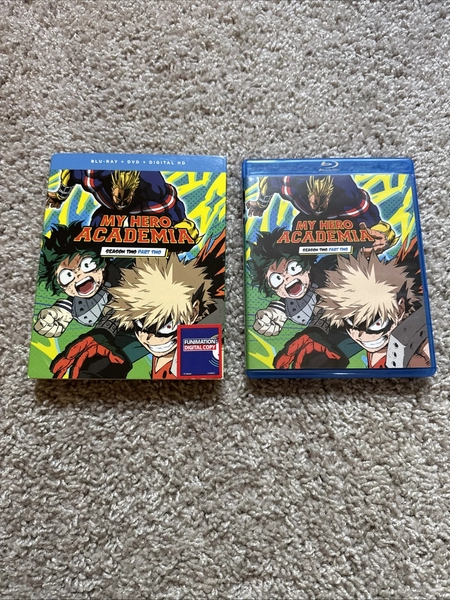 My Hero Academia: Season 2 Part 2 (Blu-ray + DVD) W/Slipcover No Digital
