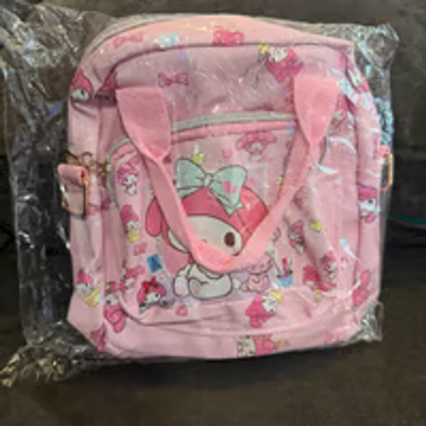 MY MELODY Pink body cross bag