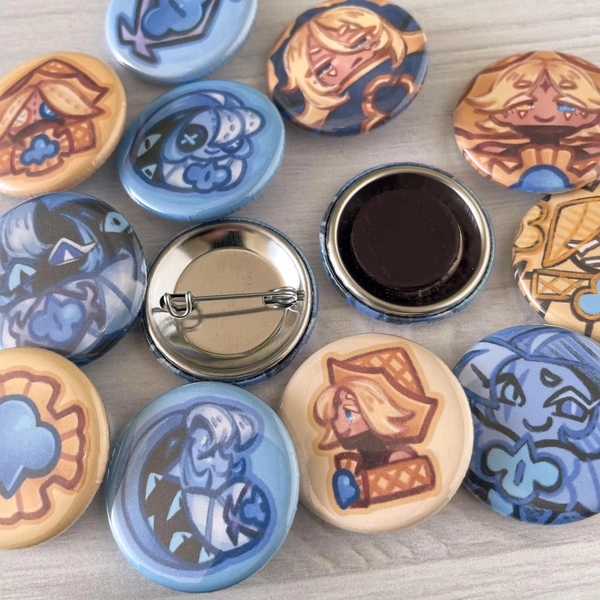 Shadow Vanilla Buttons | 1.25" | Pin-back & Magnet - Etsy