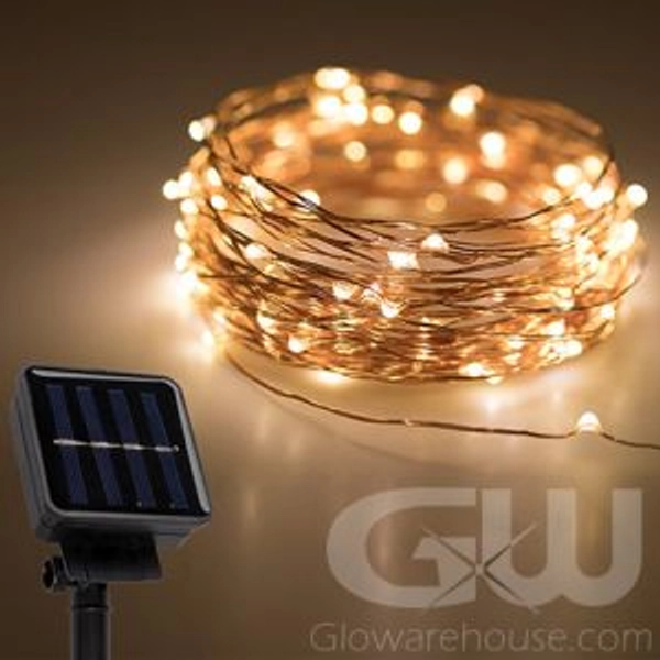 Solar Powered LED String Lights    