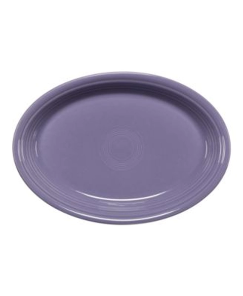 Lavender Large Oval Serving Platter