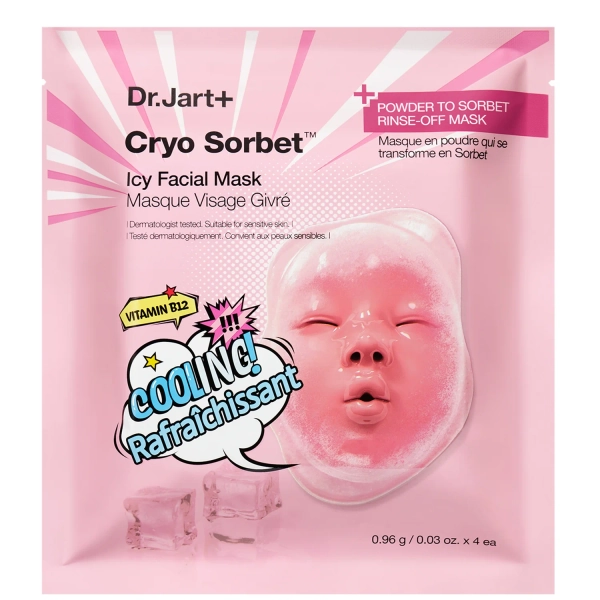 Dr.Jart+ Cryo Sorbet™ Icy Facial Mask - 4 Pack