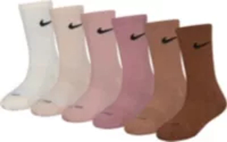 Nike Little Kids' Performance Basic Crew Socks - 6 Pack