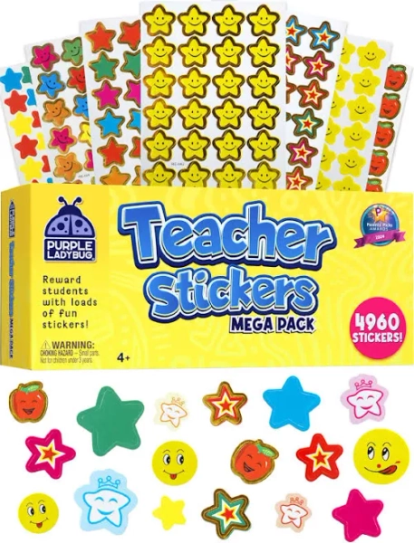 4960 Teacher Stickers Mega Pack