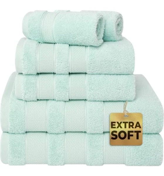 American Soft Linen Salem 6 Piece Towel Set