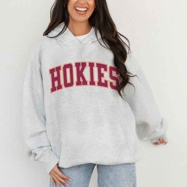 Virginia Tech Hokies Women's Oversized Hoodie