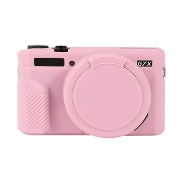 canon Camera Accessories Soft Silicone Protective Case with Lens Cover
