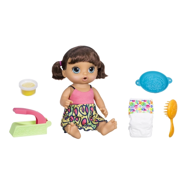 Baby Alive Super Snacks Snackin' Noodles (Brunette) - Walmart.com