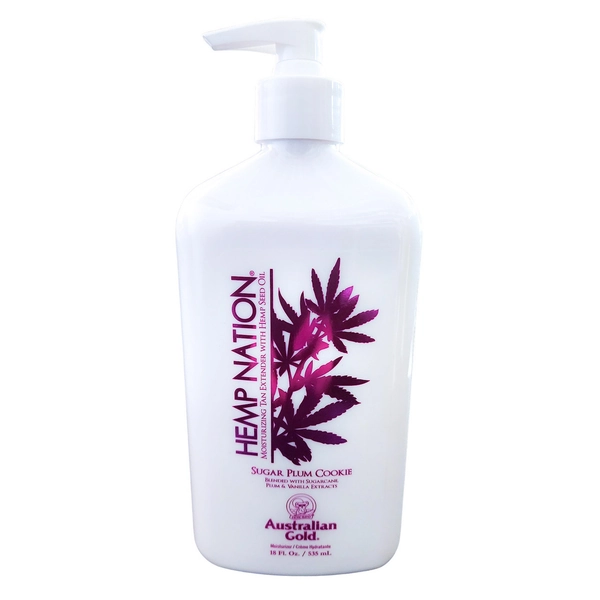 Australian Gold Hemp Nation Sugar Plum Cookie Tan Extender -18oz lbs