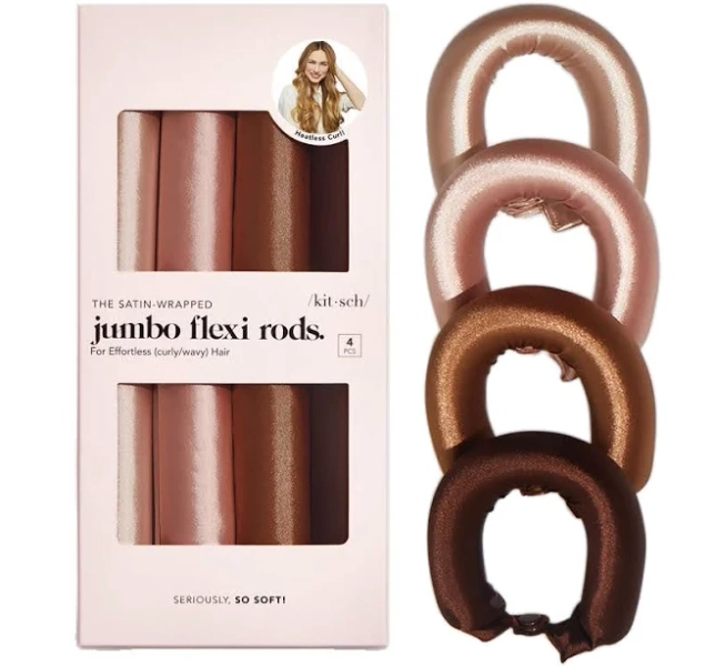 Kitsch Satin Jumbo Flexi Rods