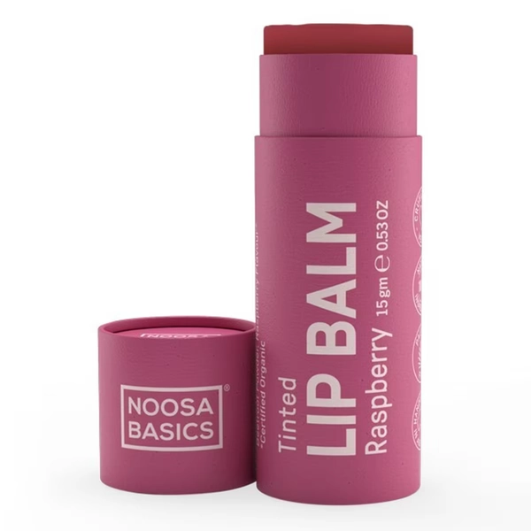 Noosa Basics Organic Lip Balm Raspberry 15g | Healthylife