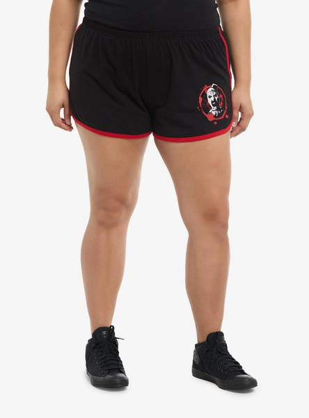 Terrifer Art The Clown Girls Soft Shorts Plus Size