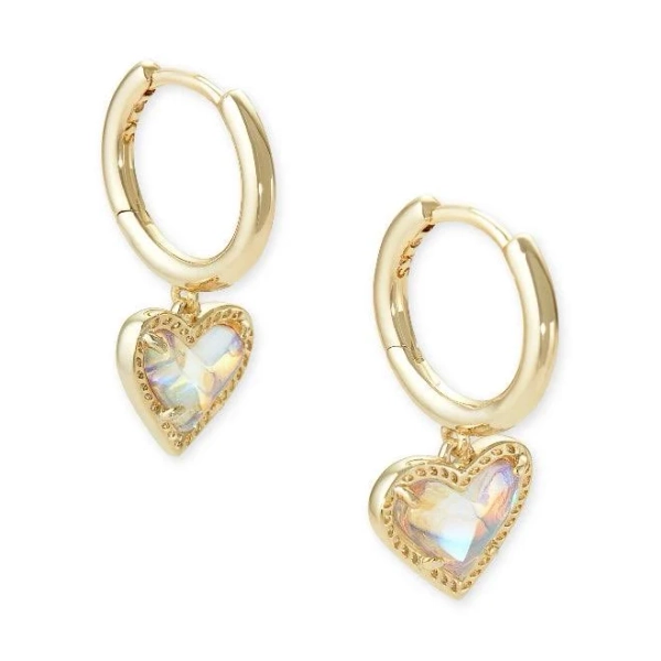 Ari Heart Huggie Earrings Kendra Scott