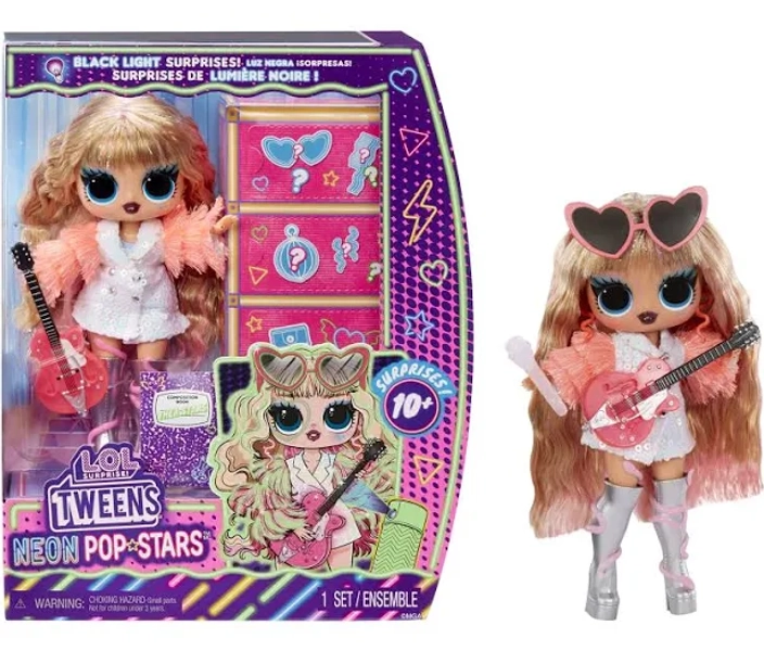 Lol Surprise Tween Neon Pop Stars Fashion Doll