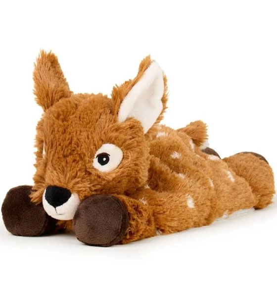 Intelex Warmies Microwavable Plush Laying Down Deer