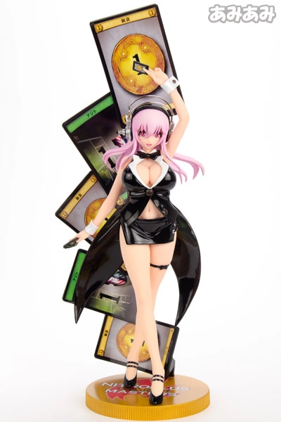 (Pre-owned ITEM:A-/BOX:B)Super Sonico Dealer Ver. Regular Edition 1/8 Complete Figure [HobbyJAPAN Mail Order, HobbyMAGAZINE Online Shop Exclusive](Released)