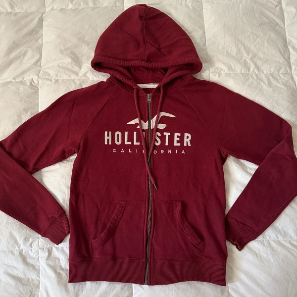 Y2K men's hollister zip up hoodie