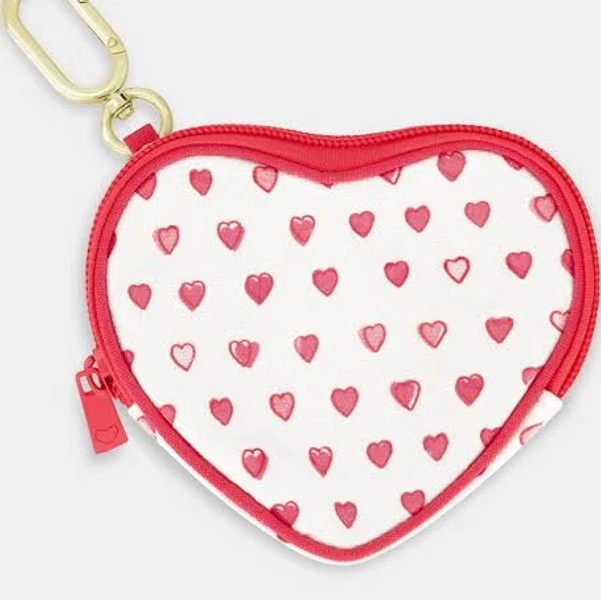 Roller Rabbit Campus Pop Hearts Coin Pouch