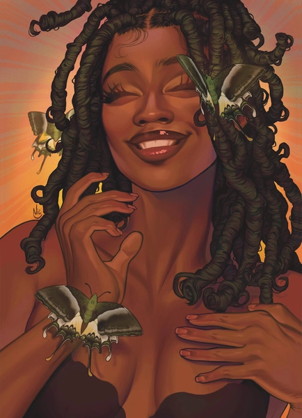 Golden Girl | 5"x7" Mini Print