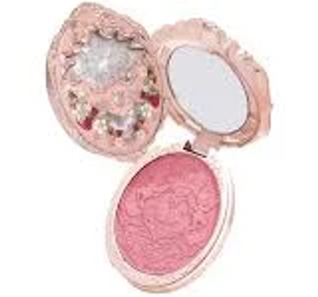 Strawberry Rococo Embossed Blush