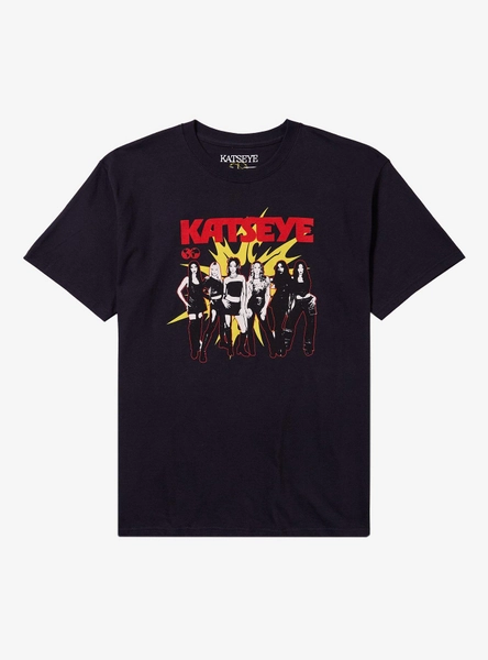 KATSEYE Group Tonal T-Shirt Hot Topic Exclusive