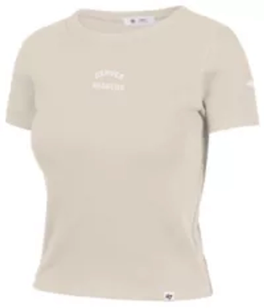 '47 Women's Denver Broncos Mojave Baby Rib T-Shirt