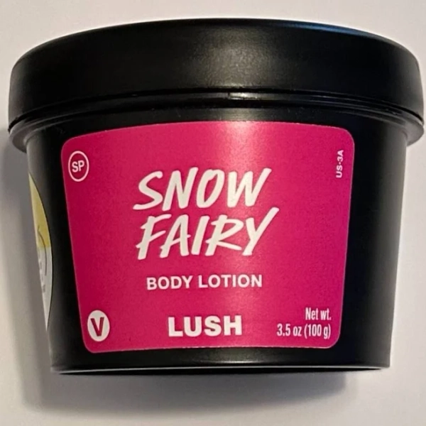 Lush Snow Fairy Body Lotion 3.5 Oz - 1/22/26 Use By