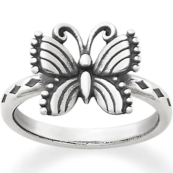 james avery Festival Butterfly Ring Womens In Sterling