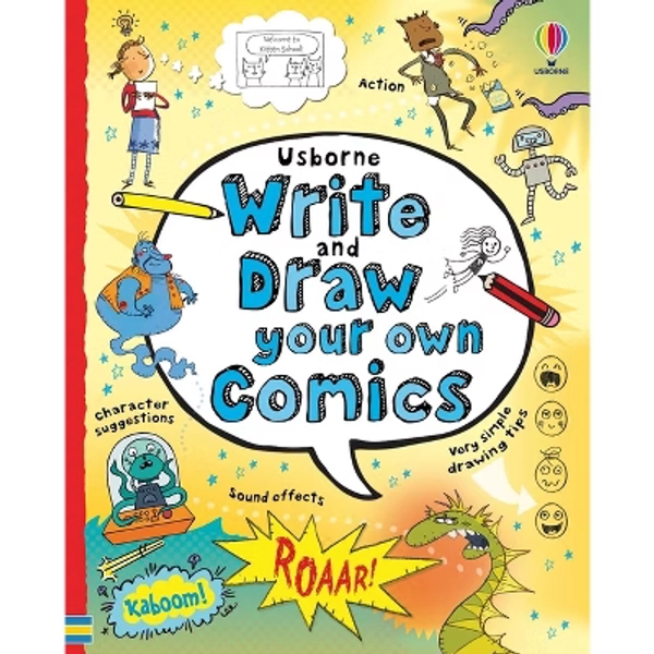 Write and Draw Your Own Comics - (Write Your Own) by  Louie Stowell (Spiral Bound)