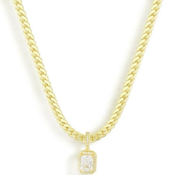 Bejeweled Gold Necklace