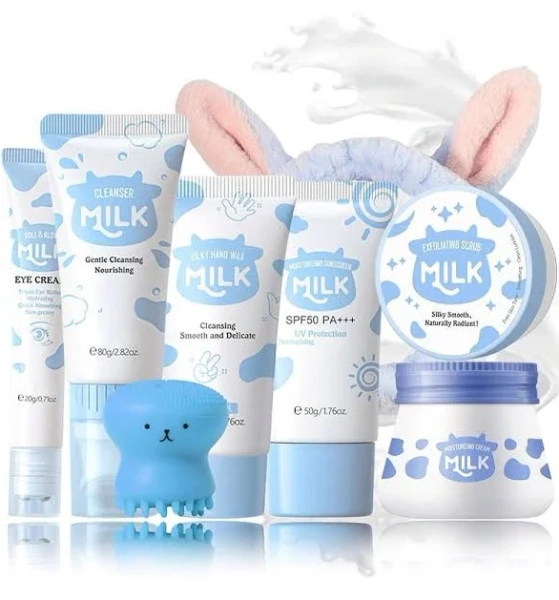 Milk Skincare Set for Teen Girls