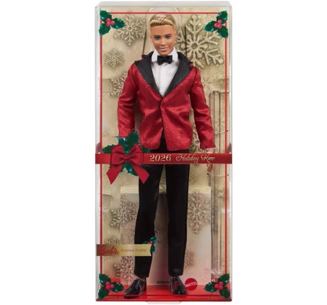 Barbie Signature 2026 Holiday Ken Doll