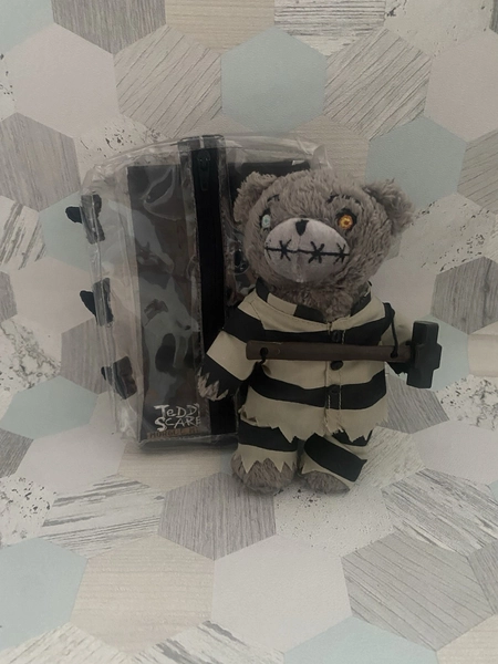 Teddy Scares Granger Evermore Plush Toy 16cm By Applehead Factory - Very Rare