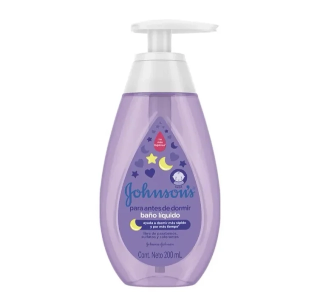 Jabon Liquido Antes De Dormir Johnson'S Baby 200 Ml